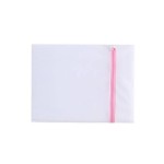 Saculet textil pentru rufe delicate si lenjerie intima, model PD01, 30x40 cm, culoare alb